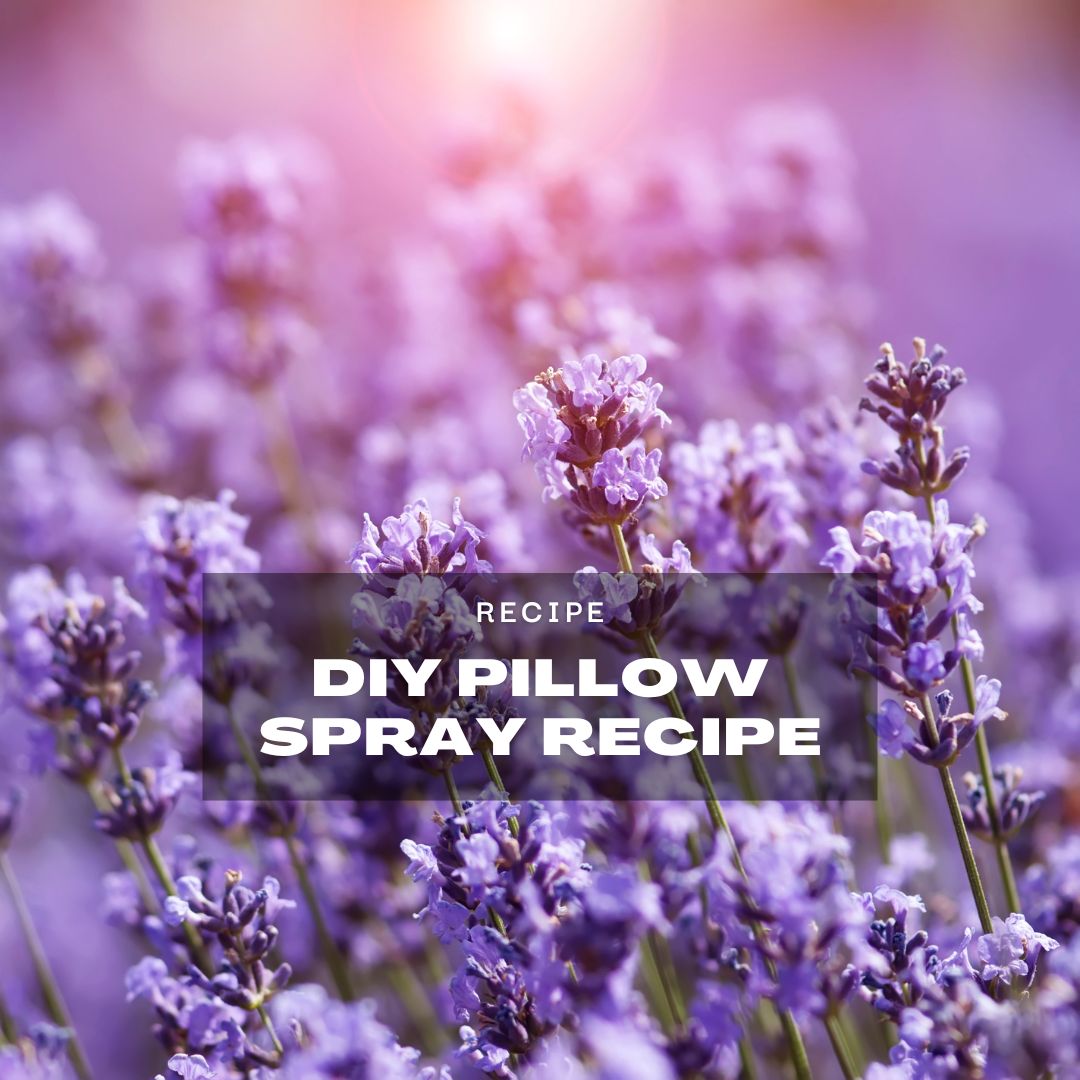 Easy DIY Sleepy Time Pillow & Linen Spray