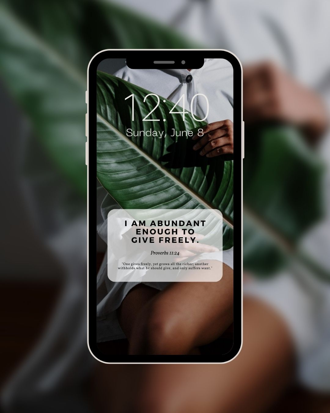 PRAYED UP: Biblical Affirmation Smartphone Wallpapers