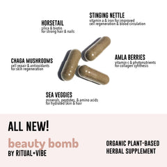 Herbal Supplement 2-Pack (Beauty Bomb & Seamoss Bladderwrack Duo)