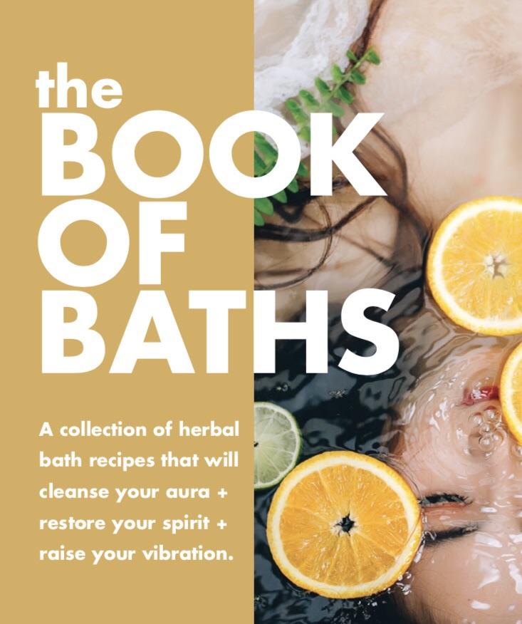 #BookOfBaths Vol 1: Spiritual Bath Recipe Book from Ritual+Vibe