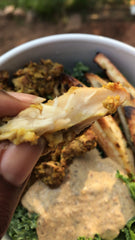 Fried Vegan Chicken Sandwich Recipe from Ritual+Vibe